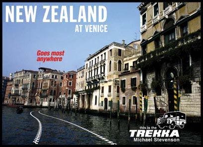Postcard for New Zealand at Venice